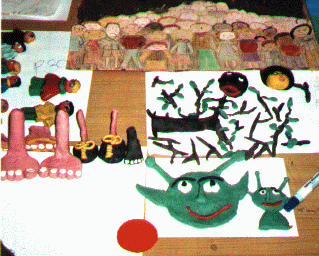 Personnages et &eacute;l&eacute;ments de d&eacute;cor